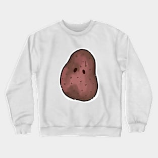 The potato is hard Crewneck Sweatshirt